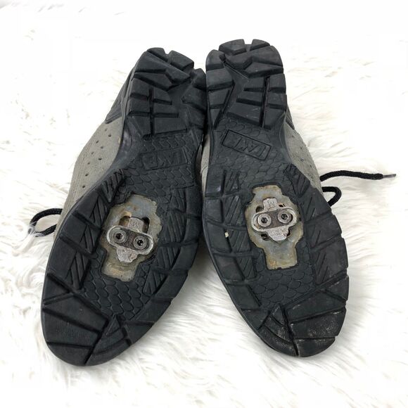 Lake Cycling 7 Womens Taupe Blue Bicyle Cycling Shoes - Picture 9 of 11